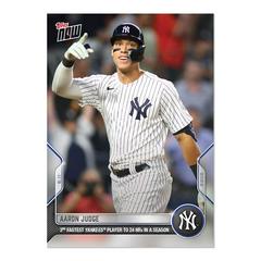 Aaron Judge #333 Baseball Cards 2022 Topps Now Prices