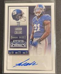 Landon Collins [Autograph] #114 Football Cards 2015 Panini Contenders Prices