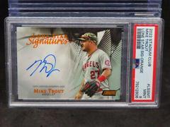 Mike Trout [Orange] #LSS-MT Baseball Cards 2022 Stadium Club Lone Star Signatures Prices