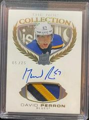 David Perron Hockey Cards 2020 Upper Deck The Cup NHL Collection Autograph Patch Prices