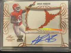 Amari Rodgers #PA-AR1 Football Cards 2021 Leaf Trinity Patch Autographs Prices