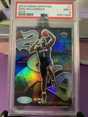 Zion Williamson Basketball Cards 2019 Panini Certified 2019 Prices