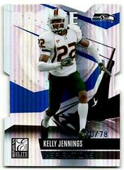 Kelly Jennings [Aspirations] Football Cards 2006 Panini Donruss Elite Prices