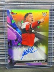 Chad Gable [Gold] #RA-CG Wrestling Cards 2021 Topps Finest WWE Roster Autographs Prices