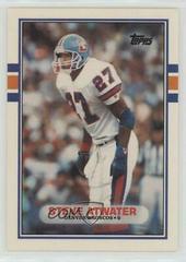 Steve Atwater #52T Football Cards 1989 Topps Traded Prices