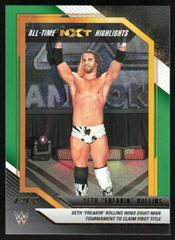 Seth 'Freakin' Rollins [Green] #1 Wrestling Cards 2022 Panini NXT WWE All Time Highlights Prices