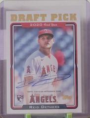 Reid Detmers #05DP-RD Baseball Cards 2022 Topps Archives 2005 Draft Picks Autographs Prices