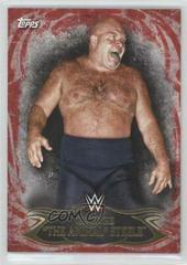 George The Animal Steele [Red] Wrestling Cards 2015 Topps WWE Undisputed Prices