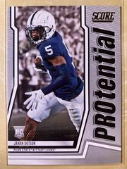 Jahan Dotson #P-JD Football Cards 2022 Panini Score Protential Prices