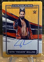 Seth 'Freakin' Rollins [Gold] #SS-SRL Wrestling Cards 2022 Panini Impeccable WWE Stainless Stars Autographs Prices