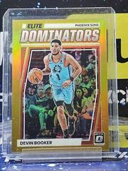 Devin Booker [Gold] Basketball Cards 2022 Panini Donruss Optic Elite Dominators Prices