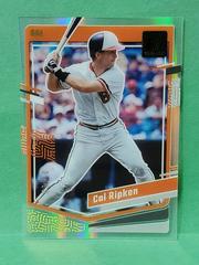 Cal Ripken [Gold] Baseball Cards 2023 Panini Chronicles Clearly Donruss Prices