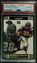 Adrian Peterson Football Cards 2007 Topps CO Signers Prices
