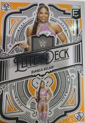 Bianca Belair [Orange] #4 Wrestling Cards 2023 Donruss Elite WWE Elite Deck Prices