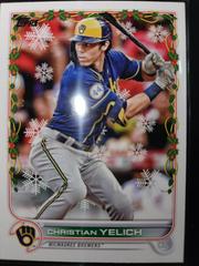 Christian Yelich #HW185 Baseball Cards 2022 Topps Holiday Prices