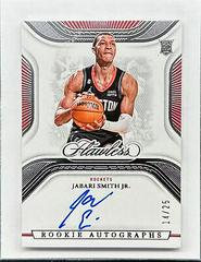 Jabari Smith Jr. #2 Basketball Cards 2022 Panini Flawless Rookie Autograph Prices