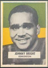 Johnny Bright Football Cards 1959 Wheaties CFL Prices