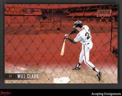 Will Clark [Red] #299 Baseball Cards 2021 Stadium Club Chrome Prices