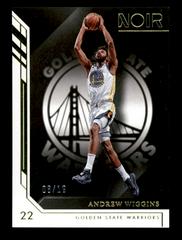 Andrew Wiggins [Gold] #29 Basketball Cards 2022 Panini Noir Prices