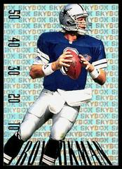 Troy Aikman [Blue] #PD1 Football Cards 1995 Skybox Premium Paydirt Prices