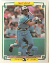 Robin Yount #47 Baseball Cards 1984 Donruss Champions Prices