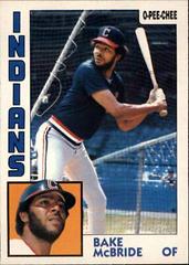 Bake McBride #81 Baseball Cards 1984 O Pee Chee Prices