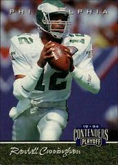 Randall Cunningham Football Cards 1994 Playoff Contenders Prices
