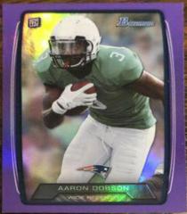Aaron Dobson [Purple] #207 Football Cards 2013 Bowman Prices