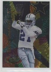 Deion Sanders [Spectralusion Dominion] #10 Football Cards 1996 Playoff Illusions Prices