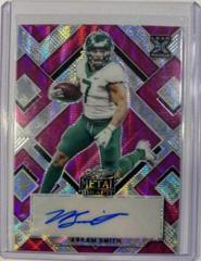 Abram Smith [Pink Wave] #BA-AS1 Football Cards 2022 Leaf Metal Draft Autographs Prices