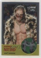 Johnny Nitro #6 Wrestling Cards 2007 Topps Heritage II Chrome WWE Prices
