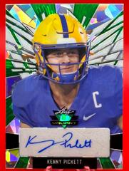 Kenny Pickett [Crystal Green] #PA-KP1 Football Cards 2022 Leaf Valiant Autographs Portrait Prices