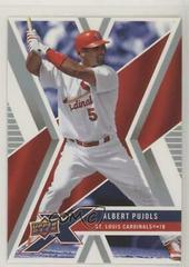 Albert Pujols #91 Baseball Cards 2008 Upper Deck X Prices