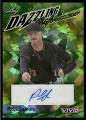 Paul Skenes [Green Crystal] #BA-PS1 Baseball Cards 2023 Leaf Vivid Autograph Prices