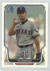 YU Darvish [Refractor] Baseball Cards 2014 Bowman Chrome Prices