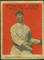 Cy Falkenberg #20 Baseball Cards 1914 Cracker Jack Prices