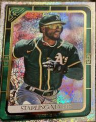 Starling Marte [Green Pattern] #2 Baseball Cards 2021 Topps Gallery Prices