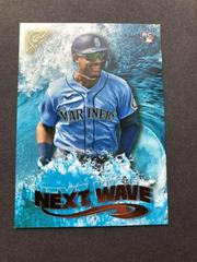 Julio Rodriguez [Orange] Baseball Cards 2022 Topps Gallery Next Wave Prices