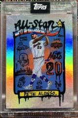 Pete Alonso [Rainbow Foil] #4 Baseball Cards 2022 Topps MLB All Star Art Collection Prices
