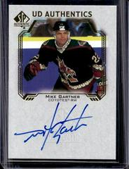 Mike Gartner #UDA-MG Hockey Cards 2021 SP Authentic UD Autographs Prices