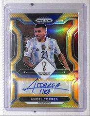 Angel Correa [Gold] Soccer Cards 2022 Panini Prizm World Cup Signatures Prices