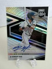 Ji Hwan Bae [Prime Numbers A Signature] #102 Baseball Cards 2020 Panini Elite Extra Edition Prices