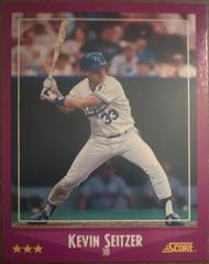 Kevin Seitzer #6 Baseball Cards 1988 Score Prices