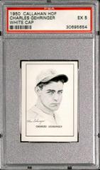 Charles Gehringer [White Cap] Baseball Cards 1950 Callahan Hall of Fame Prices