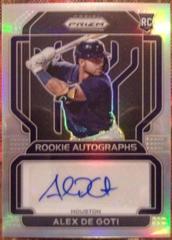 Alex De Goti #RA-AD Baseball Cards 2022 Panini Prizm Rookie Autographs Prices