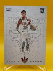 Dalen Terry [Ruby] #9 Basketball Cards 2022 Panini Court Kings Works in Progress Prices