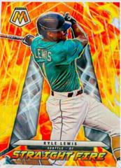Kyle Lewis #SF-6 Baseball Cards 2022 Panini Mosaic Straight Fire Prices