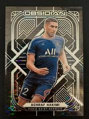 Achraf Hakimi [Electric Etch White Pulsar] #117 Soccer Cards 2021 Panini Obsidian Prices