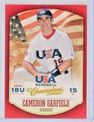 Cameron Garfield Baseball Cards 2013 Panini USA Baseball Champions Prices