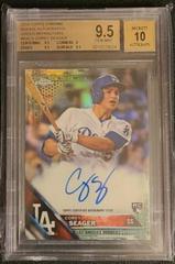Corey Seager [Green Refractor] Baseball Cards 2016 Topps Chrome Rookie Autographs Prices